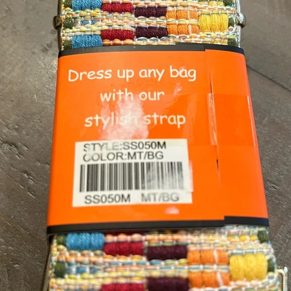 Alba Colorful 2”Wide Bag Strap - Picture 5 of 5